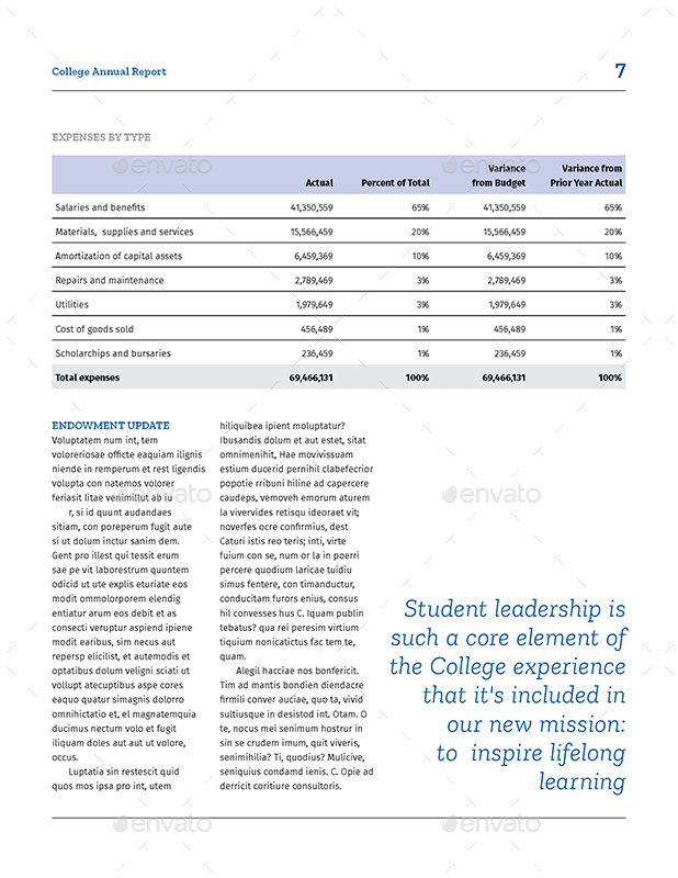 buy a college report